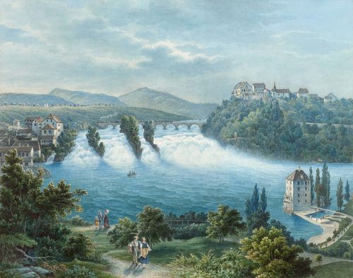 SCHAFFHAUSEN - RHEINFALL.-