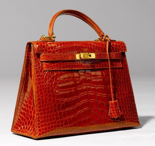 Hermes Paris Made In France Sac Kelly 32 Cm En Alligator