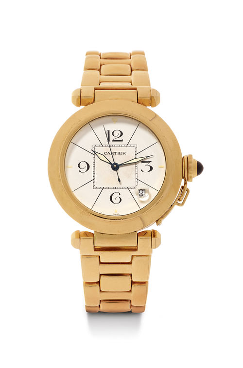 Cartier Pasha, wristwatch, 1990s.