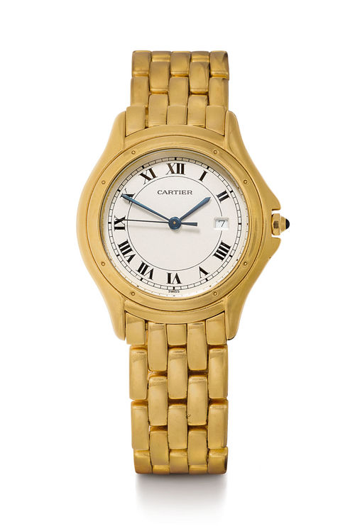 Cartier Panthere, wristwatch, 1990s.