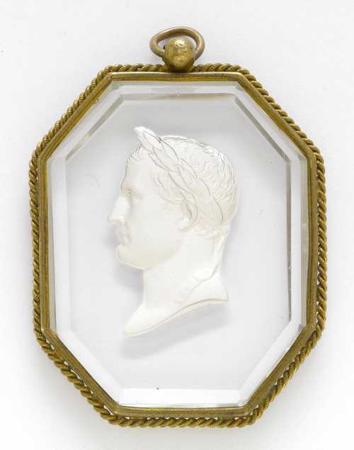 SULPHIDE PORTRAIT OF NAPOLEON,