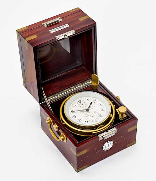 SHIP S CHRONOMETER Switzerland 20th century signed ULYSSE