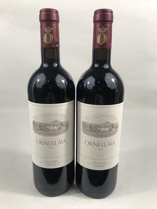 2 bts Bolgheri Tenuta dell'Ornellaia Ornellaia 0.75 L 2012