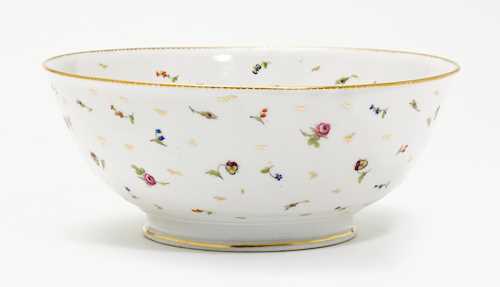 A BOWL "SEMIS DE ROSES ET DE PENSÉES"