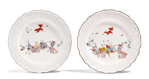 TWO PLATES "FLYING SQUIRREL"