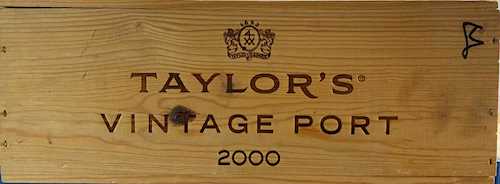 6 bts Porto Taylor's Vintage OWC 0.75 L 2000 