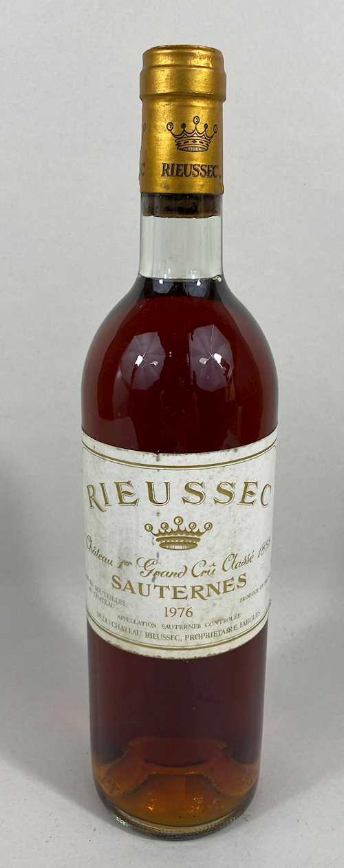 1 bt Sauternes Ch. Rieussec 1er Grand Cru Classé 0.75 L 1976