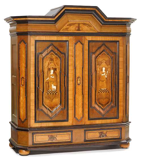 INLAID CUPBOARD