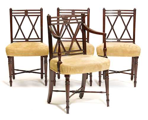 SET OF FOUR CHAIRS