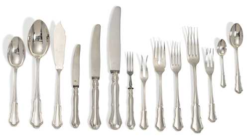 SET OF CUTLERY FOR 12 PEOPLE