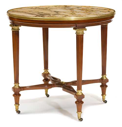 ROUND SIDE-TABLE