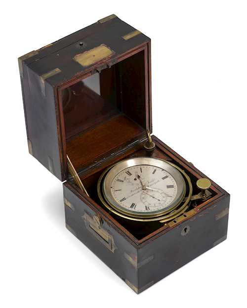 Marine Chronometer England Zweite H Lfte Jh Das Ziffer