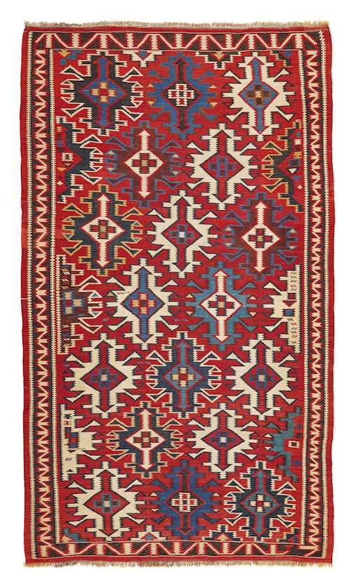 CAUCASIAN KILIM old.