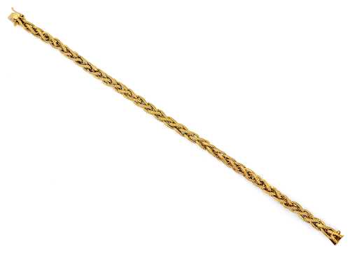 GOLD-BRACELET, um 1970.