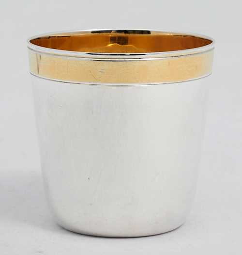 PARCEL-GILT BEAKER