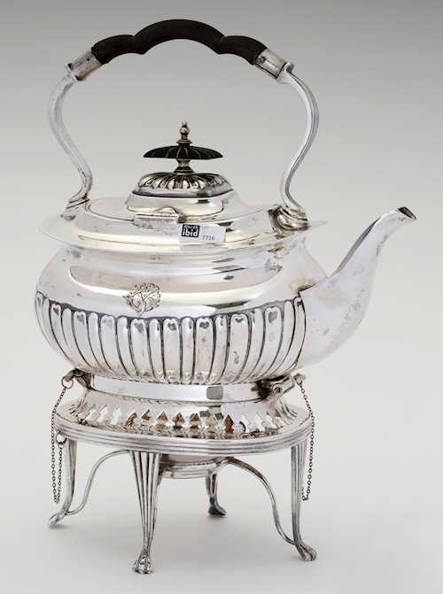 TEAPOT ON A RECHAUD