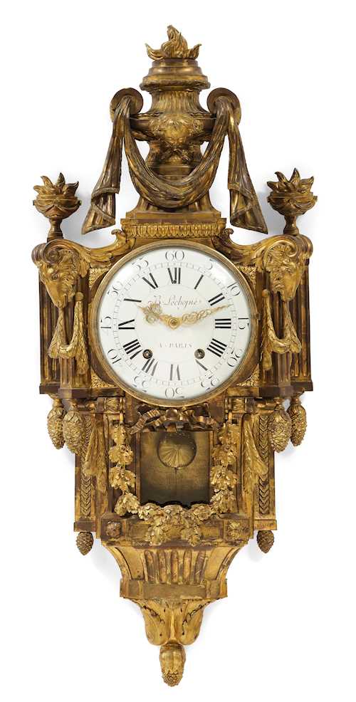 LARGE CARTEL CLOCK