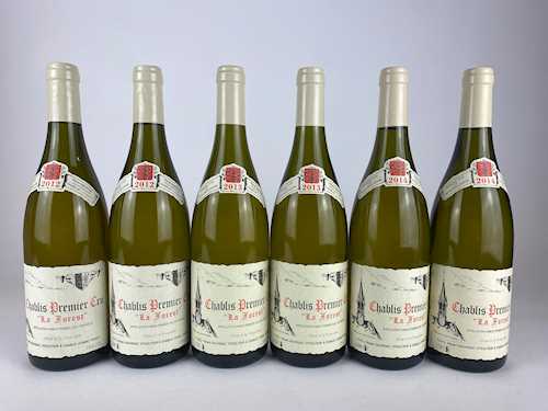 Lot of 6: 2 bts Chablis Vincent Dauvissat "La Forest" Grand Cru 0.75 L 2012; 2 bts Chablis Vincent Dauvissat "La Forest" Grand Cru 0.75 L 2013; 2 bts Chablis Vincent Dauvissat "La Forest" Grand Cru 0.75 L 2014