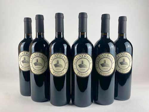 6 bts Toscana Petrolo "Galatrona" OWC 0.75 L 2009