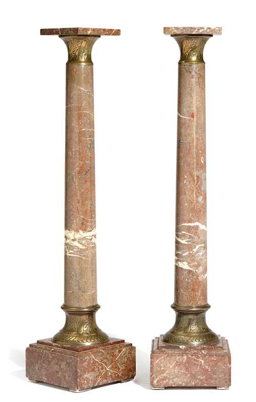 A PAIR OF PEDESTALS