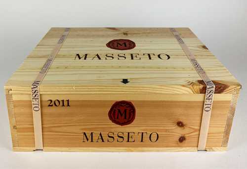 3 bts Toscana Tenuta dell'Ornellaia "Masseto" 0.75 L OWC 2011