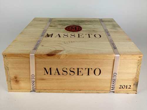 3 bts Toscana Tenuta dell'Ornellaia "Masseto" 0.75 L OWC 2012