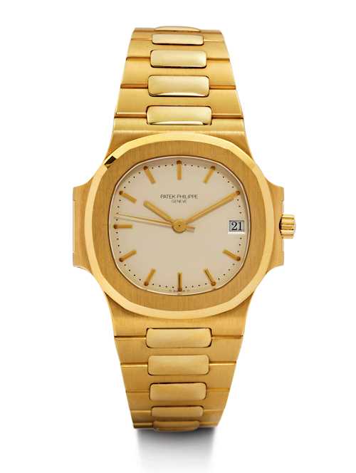 Patek Philippe, very attractive Nautilus in almost unworn condition, 1990.