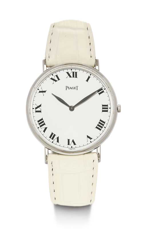Piaget, flat and elegant wristwatch, 1975.