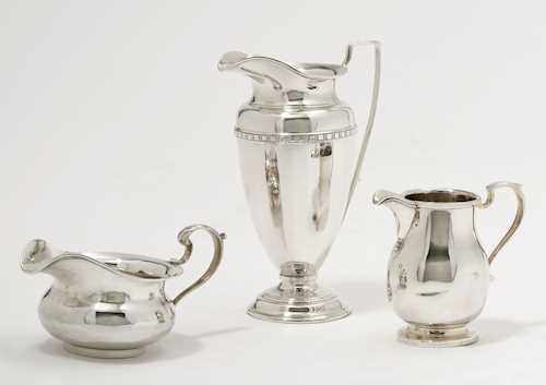 LOT OF THREE SMALL JUGS