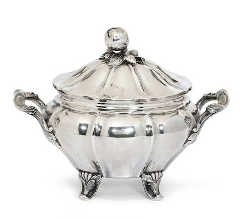 SUGAR BOWL ON PRÉSENTOIR