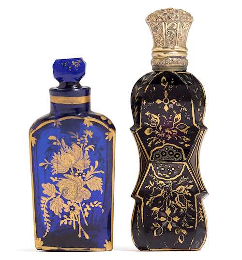 TWO PERFUME BOTTLES