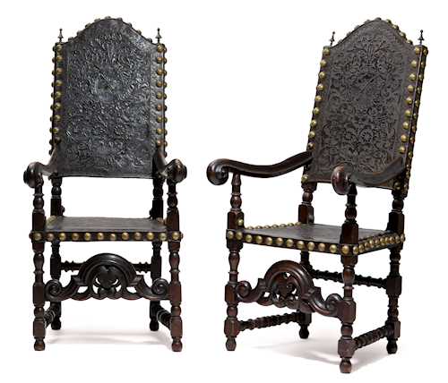 PAIR OF ARMCHAIRS