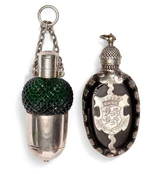 TWO PERFUME BOTTLES