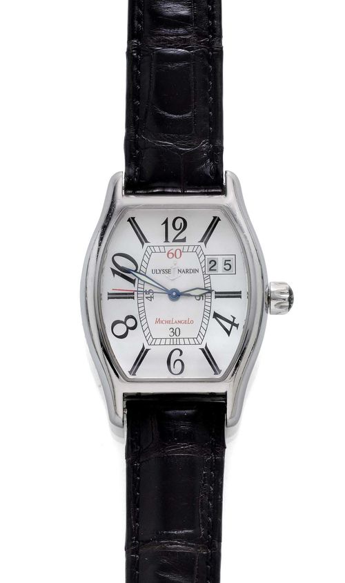 GENTLEMAN S WRISTWATCH AUTOMATIC ULYSSE NARDIN MICHELANGELO