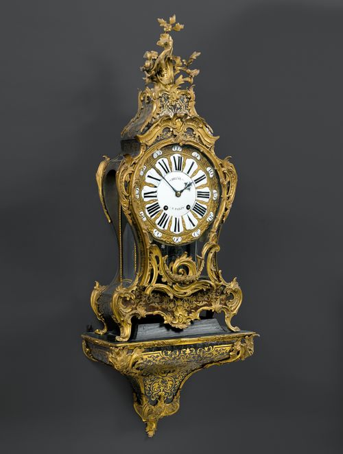 BOULLE CLOCK with base,