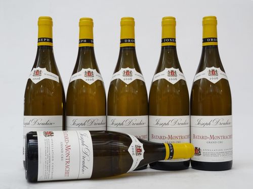 6 bts Bâtard-Montrachet J. Drouhin    BLANC 75cl   2006