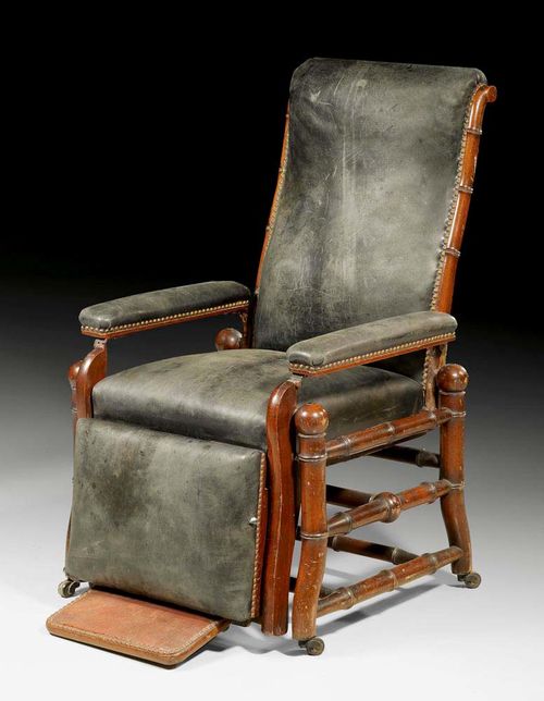 ARMLEHNSTUHL, sog. "reclining chair",