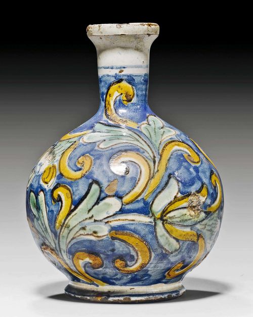 APOTHECARY BOTTLE, SICILY, CALTAGIRONE, 18th CENTURY.H 75 cm.