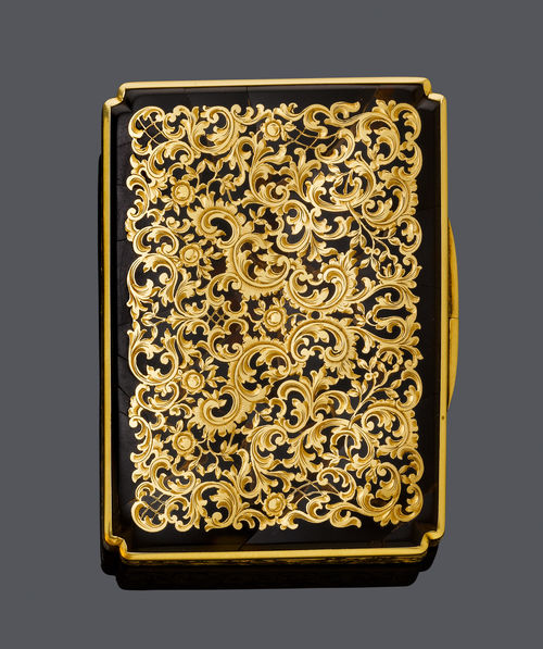 GOLD BOX, probably Vienna, ca. 1890.