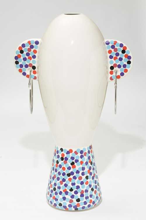 LARGE VASE, Vaso Viso model by Alessandro Mendini on artnet