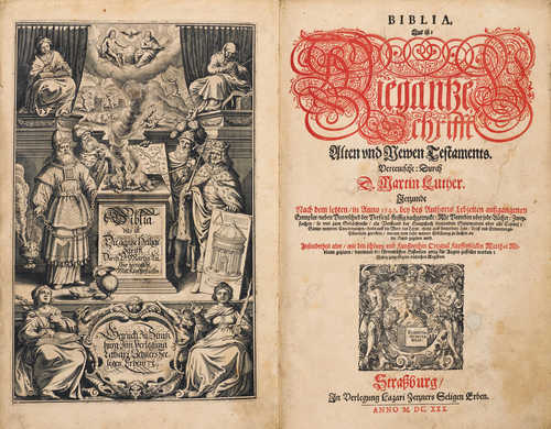 Biblia germanica - Merian, Matthäus -