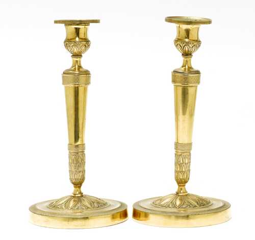 PAIR OF CANDLESTICKS,