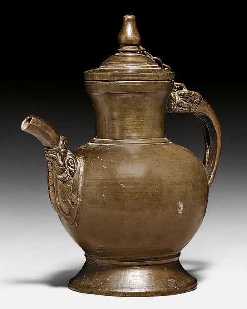 BRONZE PITCHER.