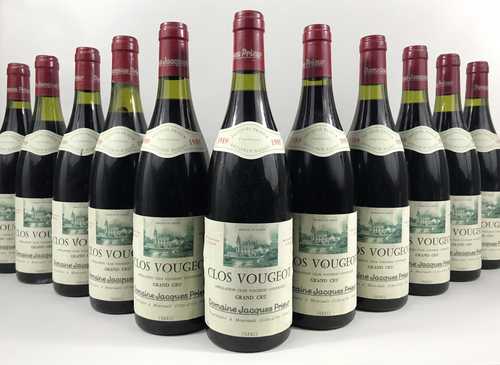 11 Fl. Clos Vougeot D. Jacques Prieur 0.75 L 1989