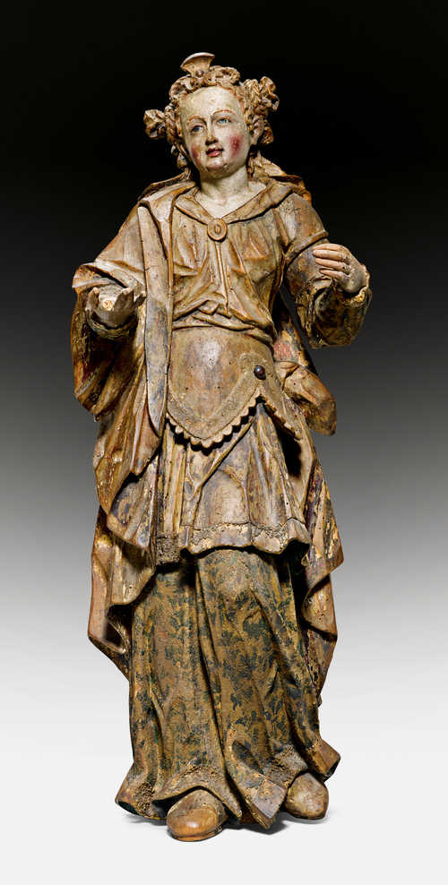 A FIGURE OF A SAINT,