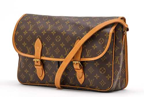 Louis Vuitton Sac Gibeciere Messenger Bag Monogram Canvas GM