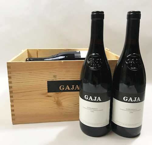 6 bts Barbaresco Gaja CBO 0.75 L 1996 