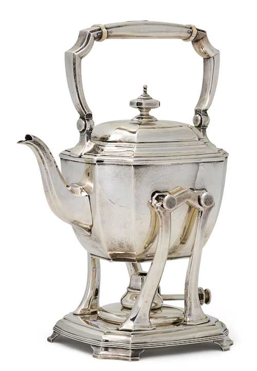 TEA POT AND RECHAUD