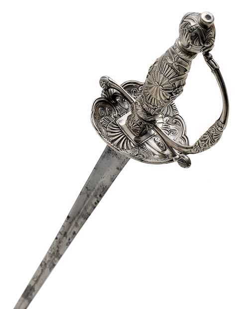 CEREMONIAL SWORD Italian, ca. 1750/60, Genoa.
