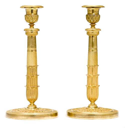 PAIR OF CANDLESTICKS